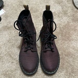 Burgundy Doc Martens